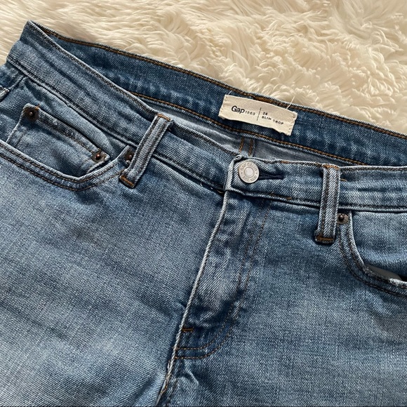 GAP Slim Crop Jeans Size 28 - Picture 4 of 12